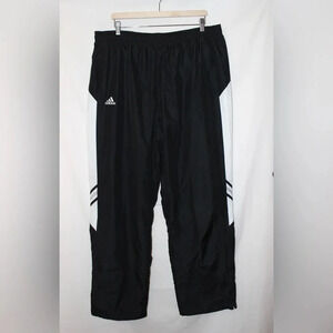 Men’s Adidas Vintage Lined Leg Zip Up Track Pants Size 2XL